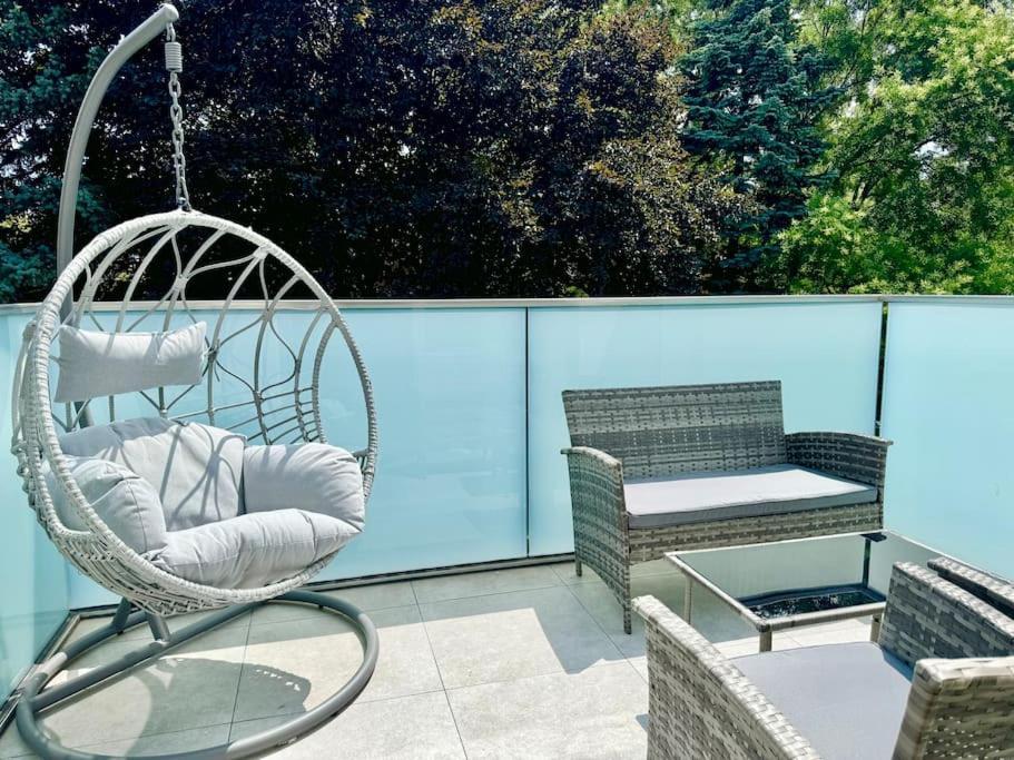 Rooftop Apartment With Balcony & Free Parking Wien Eksteriør billede